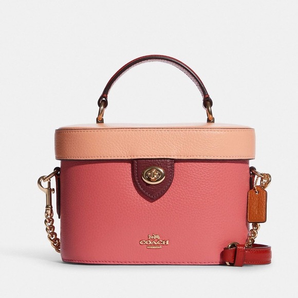 Coach Handbags - New Coach Kay Crossbody in Colorblock/Refined Pebble Leather